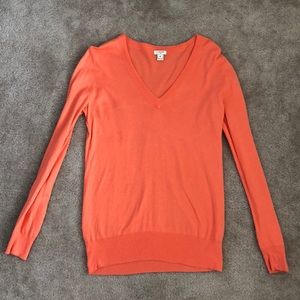 J Crew Orange Sweater